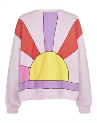 Lollys Laundry - Sydney LL Sunset Sweatshirt - Light Pink